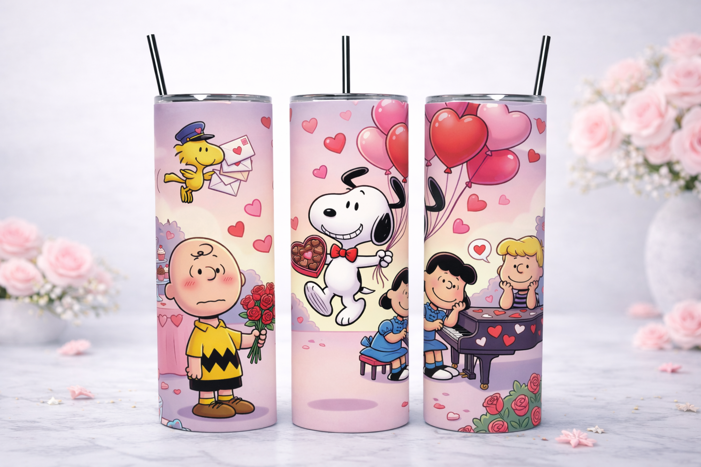 PEANUTS Valentine Tumbler