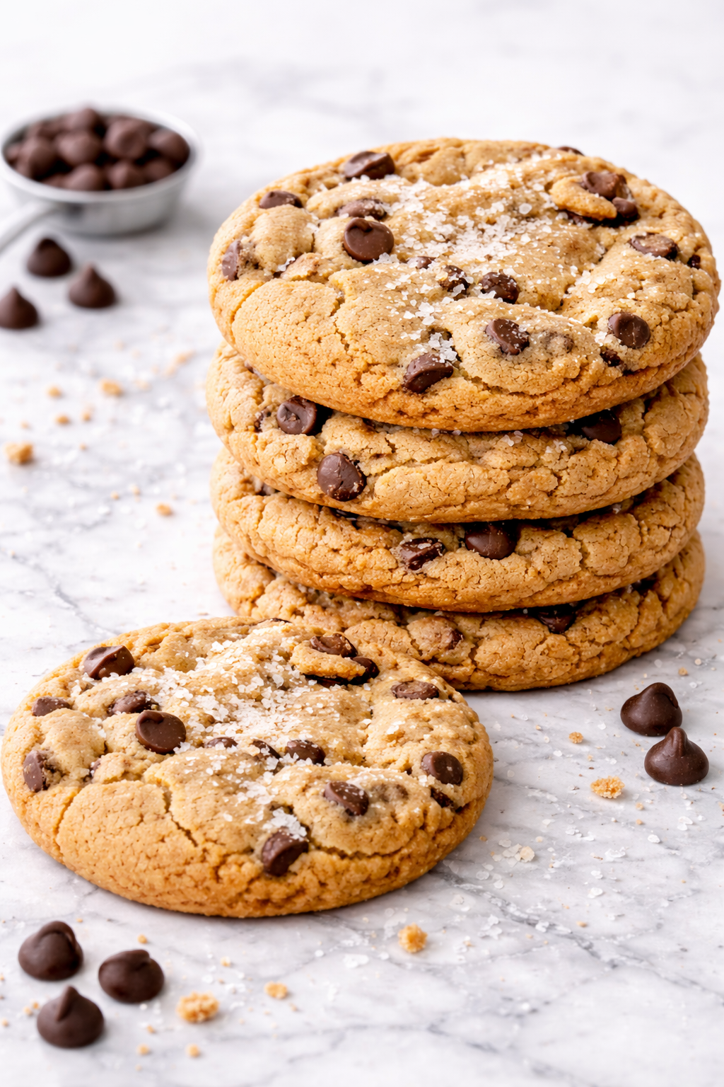 Sea Salt Chocolate Chip Cookies