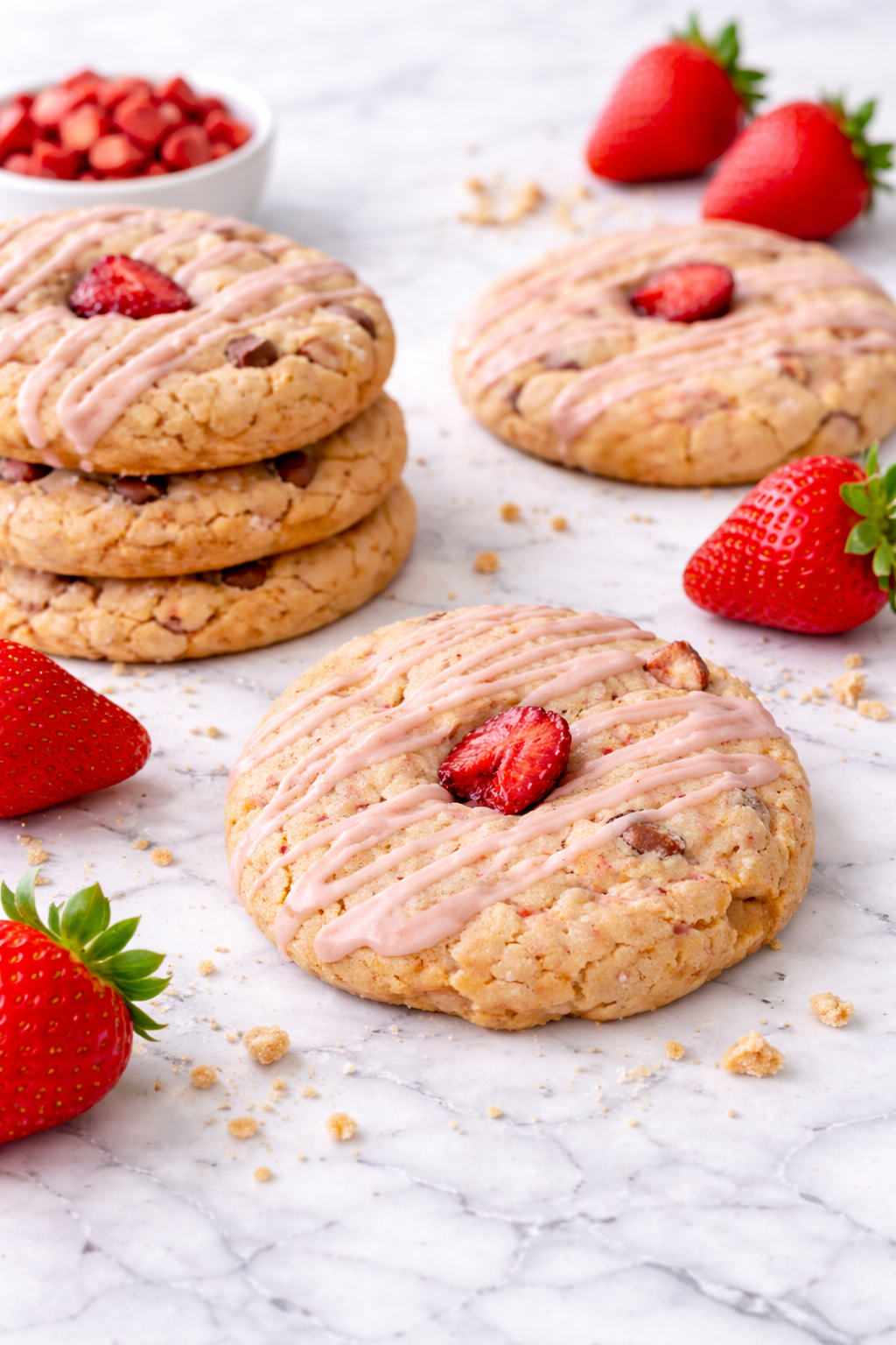 Strawberry Cookies