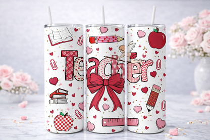Teacher Valentine Tumbler
