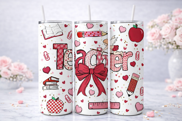 Teacher Valentine Tumbler