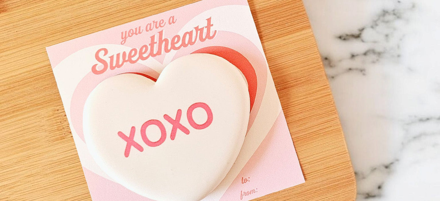 Conversation Heart Cookie Gift (Single)